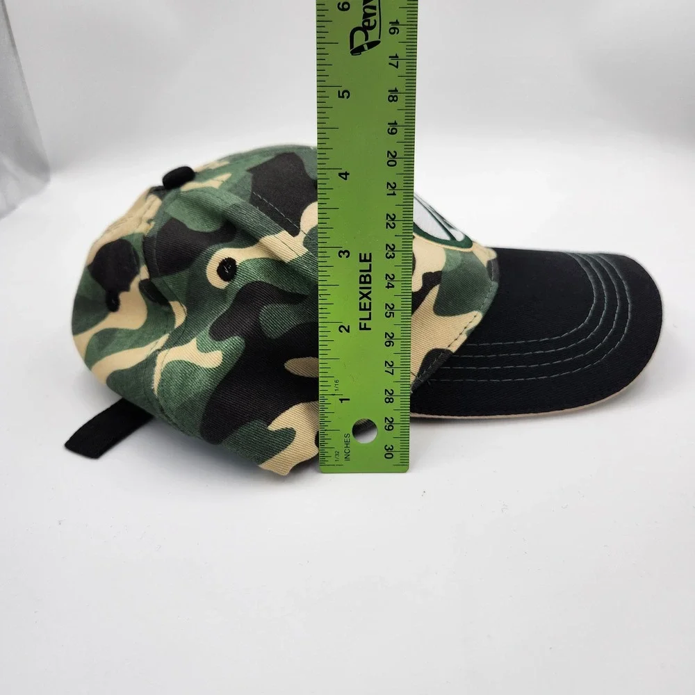 Milwaukee Bucks Hat Sky High Camo Fear The Deer‎ NBA Basketball Adjustable BMO